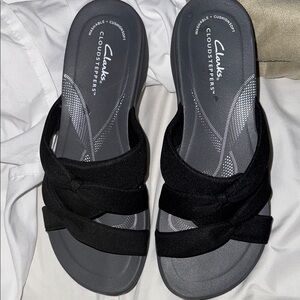 Clarks Women's Black Sandals